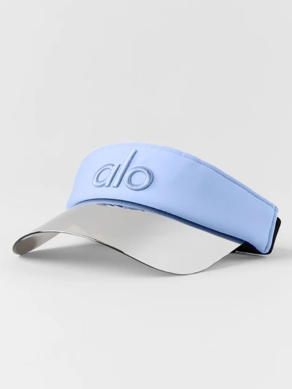 NWT💙Alo Yoga Airlift Solar Visor Light Provence Blue Tennis Golf Hat Chic🎏 - Picture 2 of 6